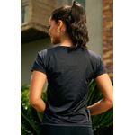 T-shirt Fitness Frelith New Trip - PRETO
