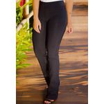 Calça Bailarina Lisa Básica Frelith em Microfibra - PRETO