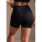 Short Fitness Frelith Fosco Brilho - PRETO