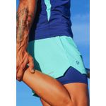 Short Masculino Esportivo Frelith 2 em 1 Com Proteção UV - VERDE ÁGUA
