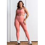 Calça Fitness Costura Trançada Frelith - ROSE