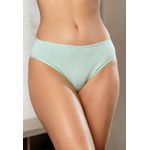 Kit 3 Calcinhas Frelith Roseira marfim e verde claro - ESTAMPADA