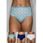 Kit 3 Fios Frelith Floral Marinho e Marfim - ESTAMPADA