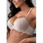 Sutiã Frelith Base Pequena em Renda - NUDE