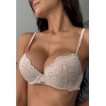 Sutiã Frelith Base Pequena em Renda - NUDE