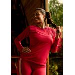 Blusa de Proteção UV Frelith Feminina Costura Trançada - PINK