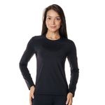 Blusa de Proteção UV Frelith Feminina Dinamic - PRETO