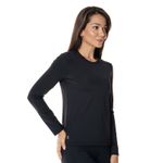 Blusa de Proteção UV Frelith Feminina Dinamic - PRETO
