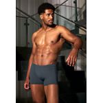 Boxer Frelith Lisa Básica - CINZA ESCURO