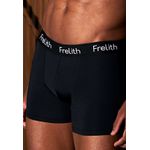 Boxer Frelith Básica com Elástico Personalizado - PRETO