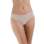 Kit 3 Calcinhas Básicas em Cotton Leve Branca Preta Chocolate - DIVERSOS