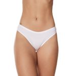 Kit 3 Calcinhas Básicas em Cotton Leve Branca Preta Chocolate - DIVERSOS