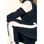 Conjunto Frelith Tactel com Recortes e Zíper - PRETO
