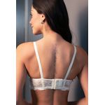 Sutiã Amamentação Frelith em Renda Delicada e Cotton - MARFIM