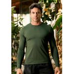 Blusa de Proteção UV Adulto Frelith Masculina - VERDE MILITAR