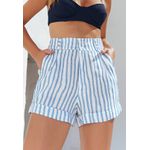 Short Alfaiataria Listras Frelith - ESTAMPADA