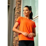 T-shirt Fitness Atena Frelith - LARANJA