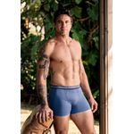Boxer Frelith Sem Costura com Cós Personalizado - AZUL