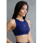 Top Fitness Frelith Básico - MARINHO