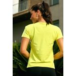 T-shirt Fitness Frelith New Trip - AMARELO FLUOR