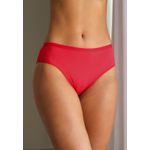 Kit 3 Calcinhas Frelith Floral, Rosê e Vermelho em Microfibra - ESTAMPADA