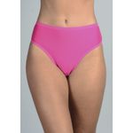 Kit 3 Calcinhas Logo, Pink e Branco em Microfibra - ESTAMPADA