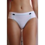 Kit 3 Calcinhas Melancia Pink Branco Exclusivo em Microfibra - ESTAMPADA