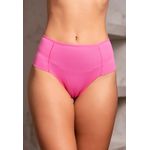 Kit 3 Calcinhas Frelith Floral Castanho e Rosa - ESTAMPADA