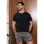 Pijama Verão Masculino Geométrico - ESTAMPADA