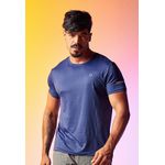 Camiseta Frelith Masculina Basic New Trip Com Proteção UV - MARINHO