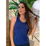 Regata Fitness Nadador Frelith Lisa Básica em Microfibra - AZUL MARINHO