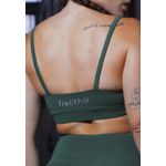 Top Frelith Basic Alcinha - VERDE ESCURO