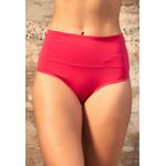 Kit 3 Calcinhas Frelith Cós Alto Marinho Pink e Roxo - DIVERSOS