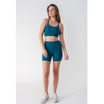 Short Kyra Frelith com Filetes - VERDE ESCURO