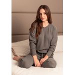 Pijama Inverno Tess Frelith - GRAFITE