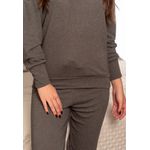 Pijama Inverno Tess Frelith - GRAFITE