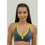 Top Fitness viés Color Frelith - CINZA ESCURO