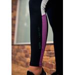 Legging Fitness Frelith com Faixa 3 Cores - PRETO