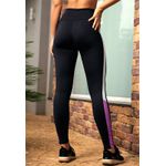 Legging Fitness Frelith com Faixa 3 Cores - PRETO