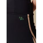 Legging Fitness Frelith com Recorte e Viés - PRETO