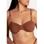 Conjunto Biquíni Ilha Bela Frelith - MARROM