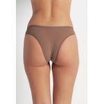 Kit 3 Calcinhas Sarah Frelith Castanho, Preto e Vermelho - DIVERSOS