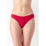 Kit 3 Calcinhas Sarah Frelith Base, Preto e Vermelho - DIVERSOS