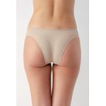 Kit 3 Calcinhas Sarah Frelith Básicos Canelado - DIVERSOS