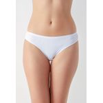 Kit 3 Calcinhas Sarah Frelith Básicos Canelado - DIVERSOS