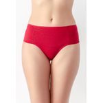 Kit 3 Calcinhas Luara Frelith Base, Preto e Vermelho - DIVERSOS