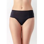 Kit 3 Calcinhas Luara Frelith Base, Preto e Vermelho - DIVERSOS