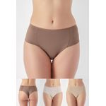 Kit 3 Calcinhas Maya Frelith Base, Castanho e Chocolate - DIVERSOS