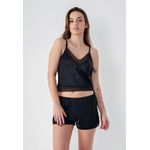 Pijama Verão Allie Frelith - PRETO