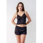 Pijama Verão Allie Frelith - PRETO